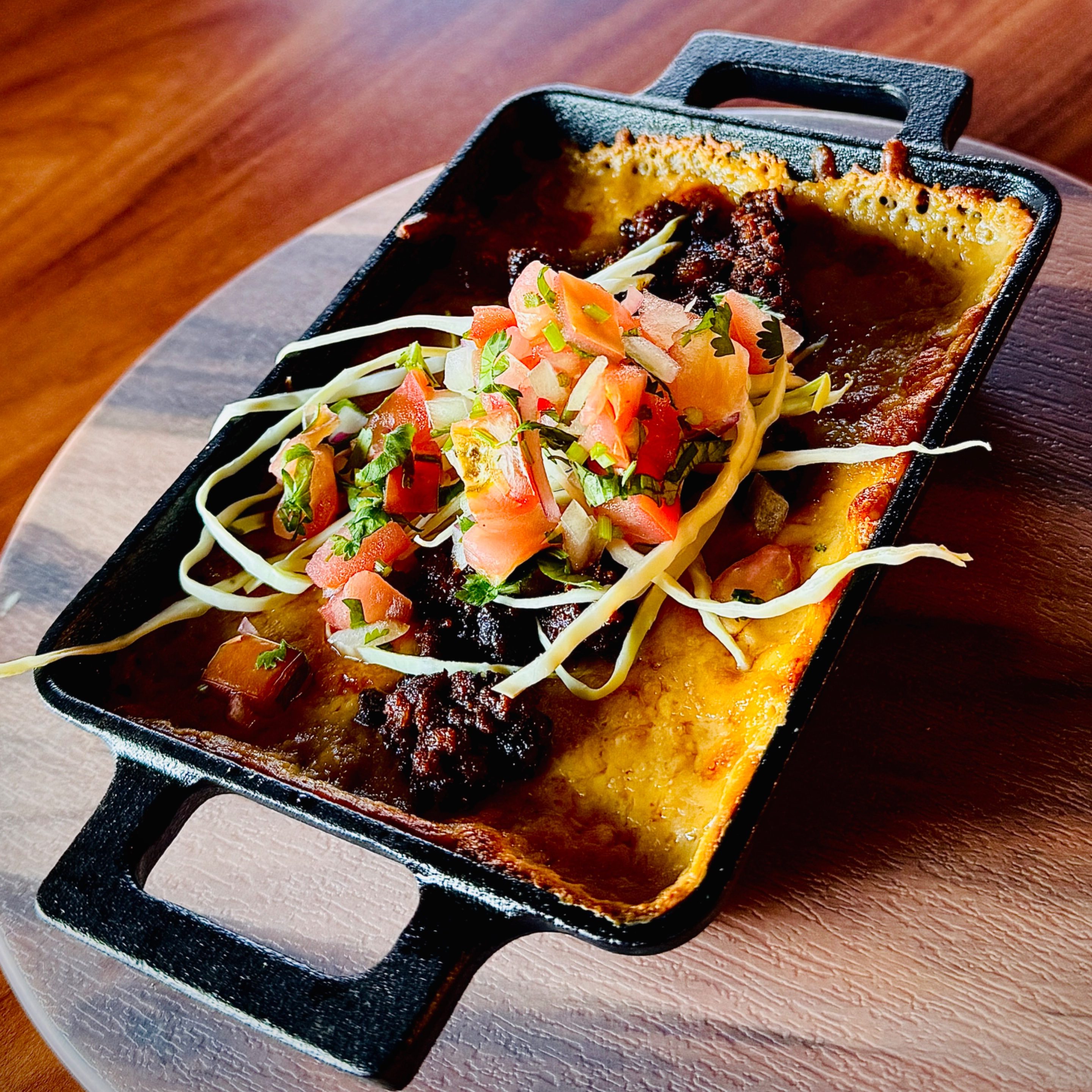 Mucho Queso Fundido.