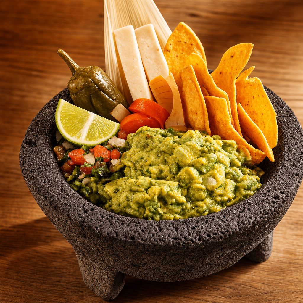 Guacamole Molcajeteado.